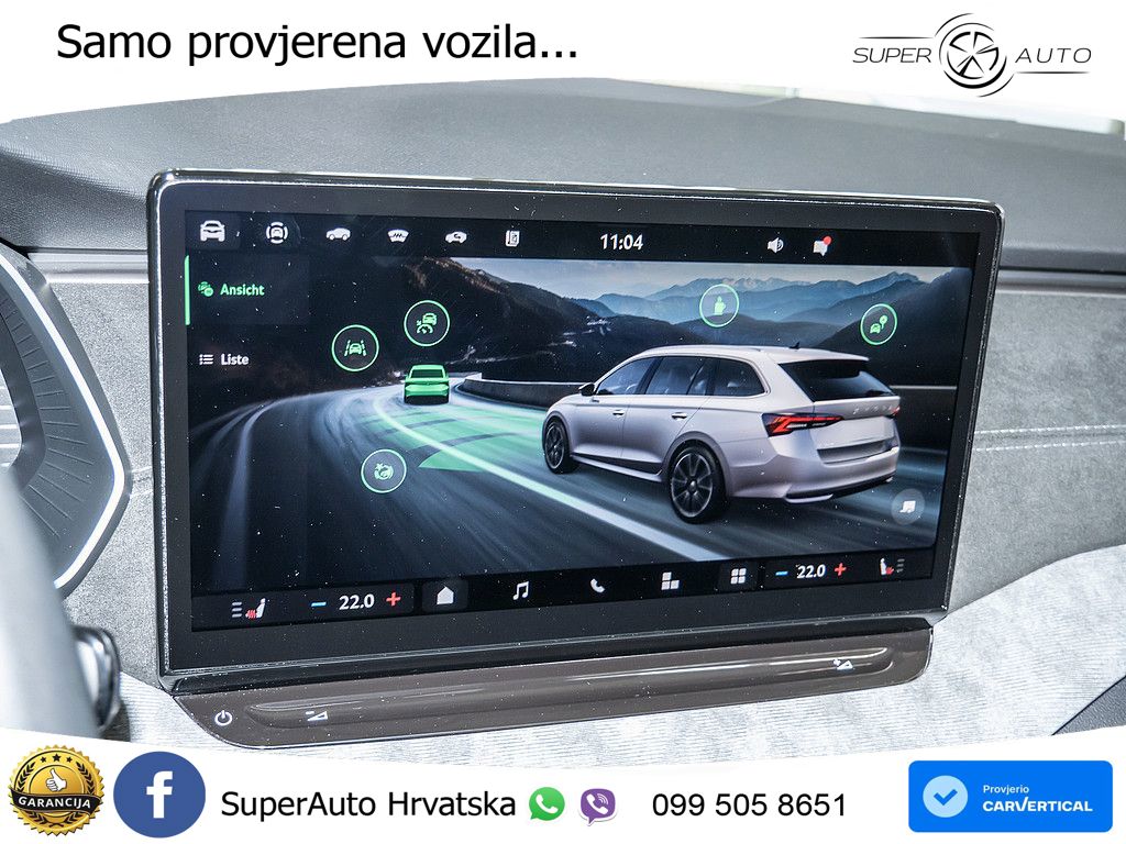 Škoda Octavia Combi 2.0 TDI (150 KS) DSG Selection MATRIX+GR SJED+KAM