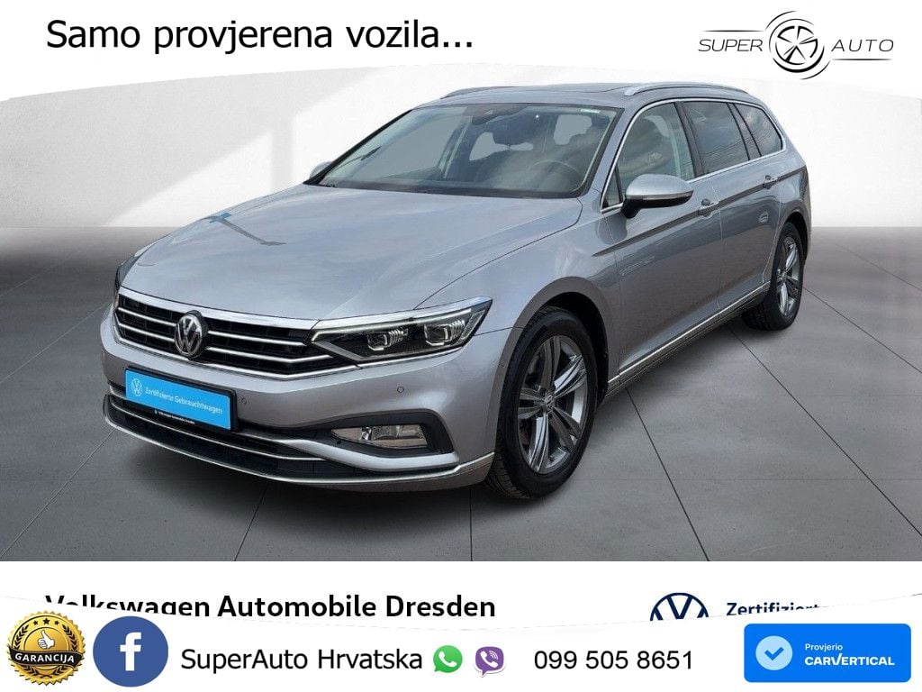Volkswagen Passat Variant 2.0 TDI (190 KS) DSG Elegance LED+GR SJED+ACC