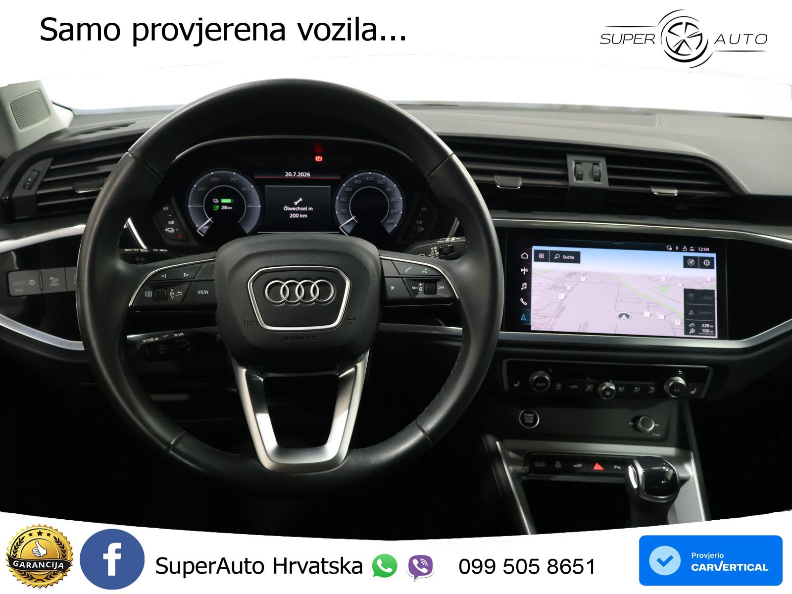 Audi Q3 45 TFSIe (245 KS) S tronic S line LED+GR SJED+ACC
