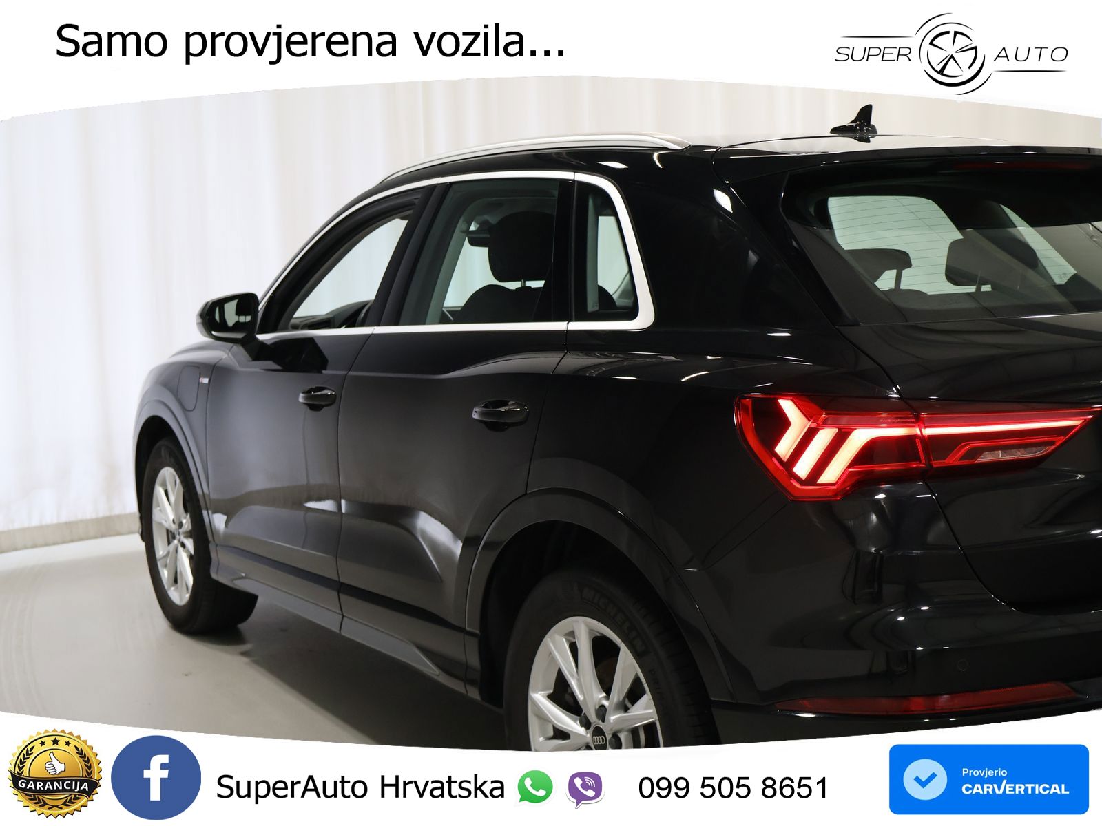 Audi Q3 45 TFSIe (245 KS) S tronic S line LED+GR SJED+ACC