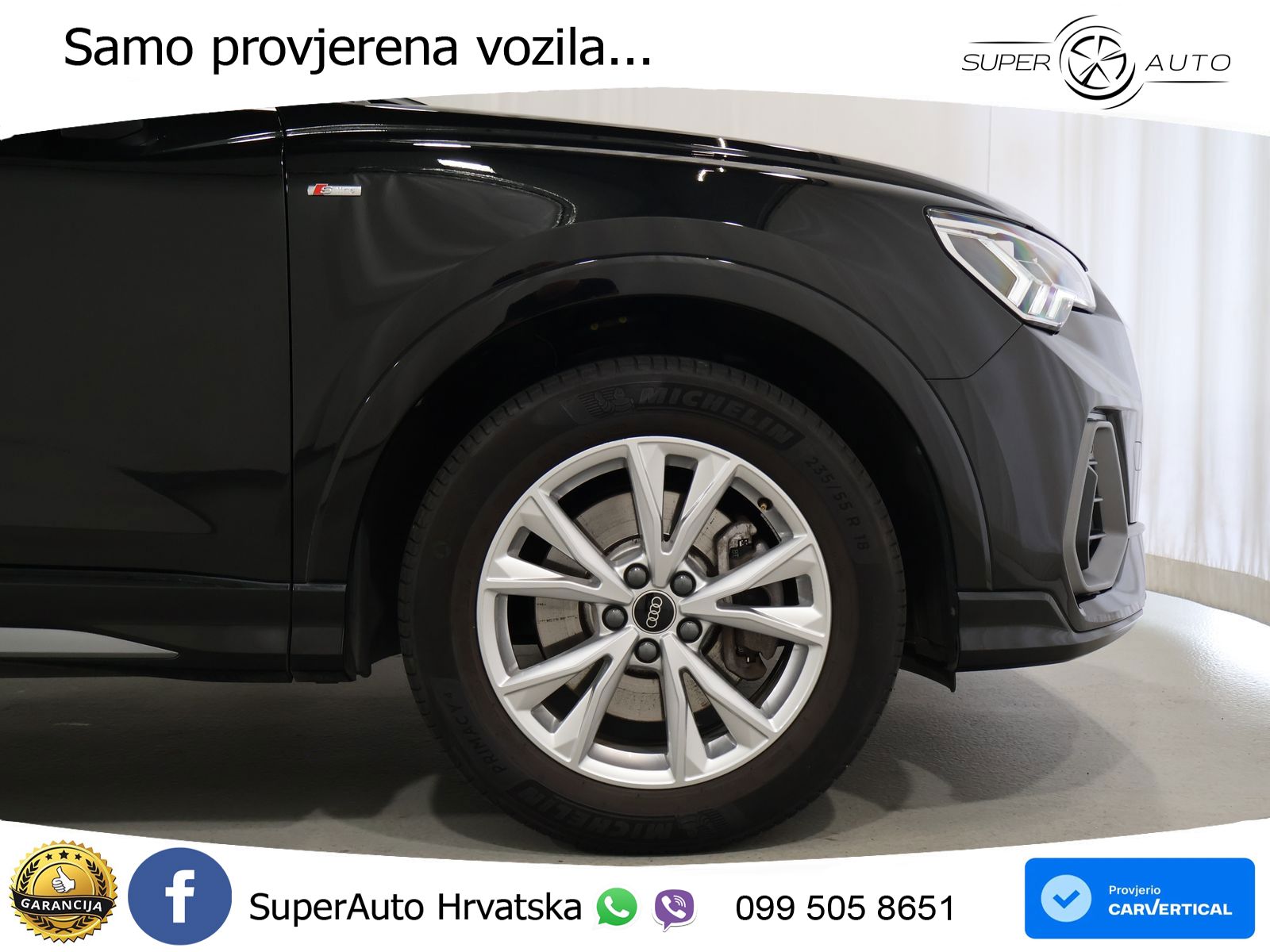 Audi Q3 45 TFSIe (245 KS) S tronic S line LED+GR SJED+ACC