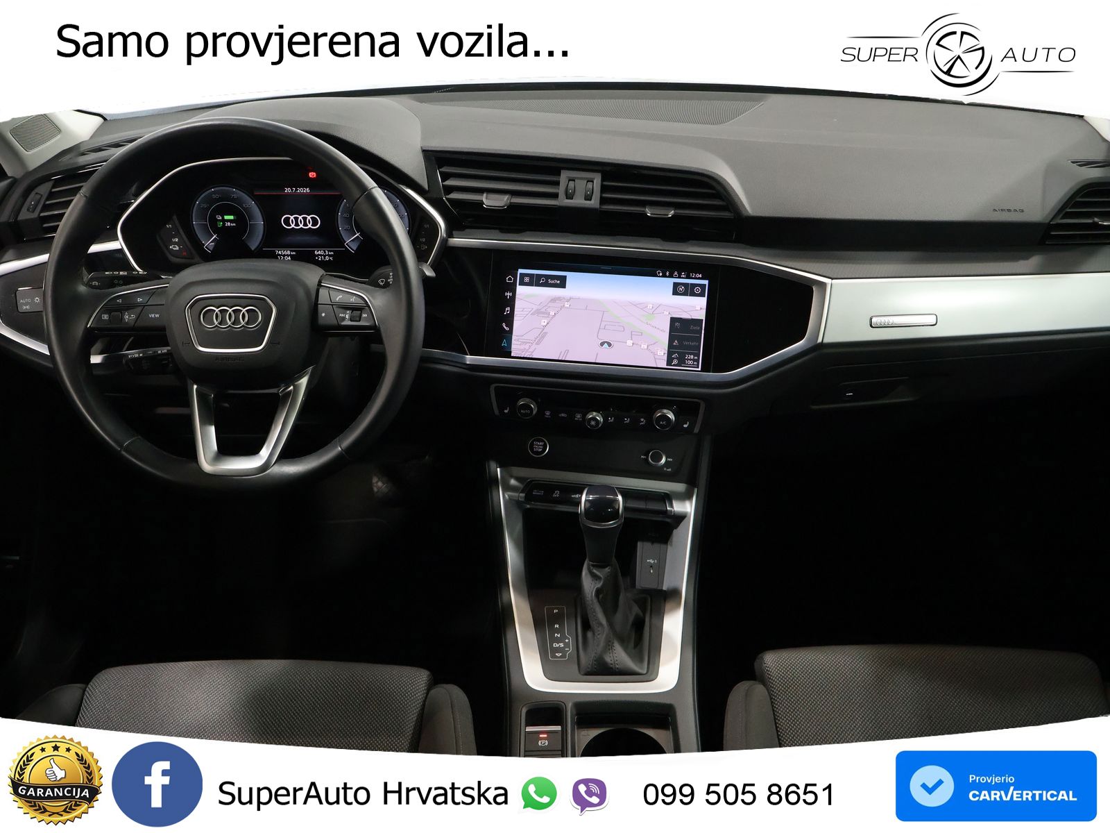 Audi Q3 45 TFSIe (245 KS) S tronic S line LED+GR SJED+ACC