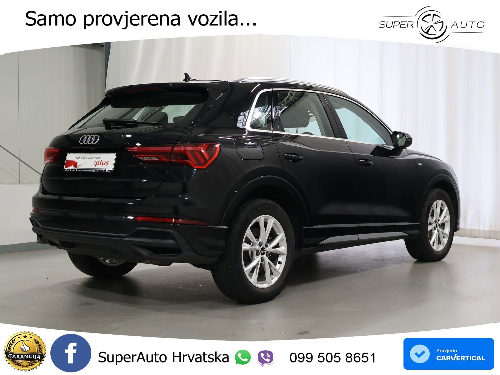 Audi Q3 45 TFSIe (245 KS) S tronic S line LED+GR SJED+ACC