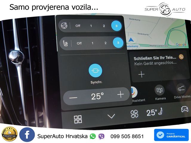 Volvo XC60 T6 AWD Geartronic ACC+GR SJED+360+PANO