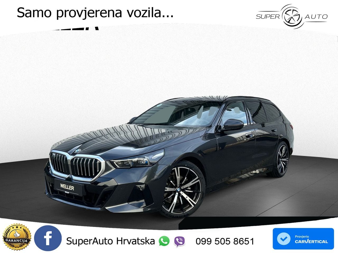 BMW 520d Touring (197 KS) xDrive Steptronic M Sport LED+GR SJED+ACC