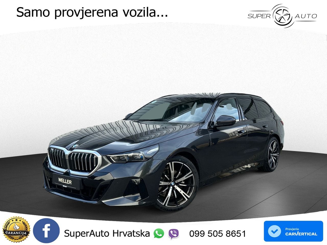 BMW 520d Touring (197 KS) xDrive Steptronic M Sport LED+GR SJED+ACC