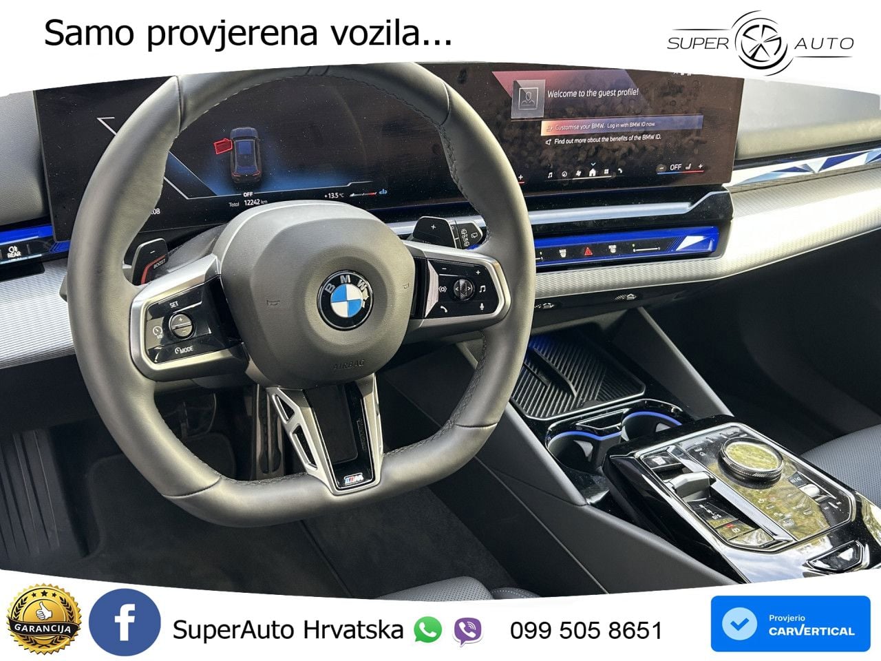 BMW 520d Touring (197 KS) xDrive Steptronic M Sport LED+GR SJED+ACC