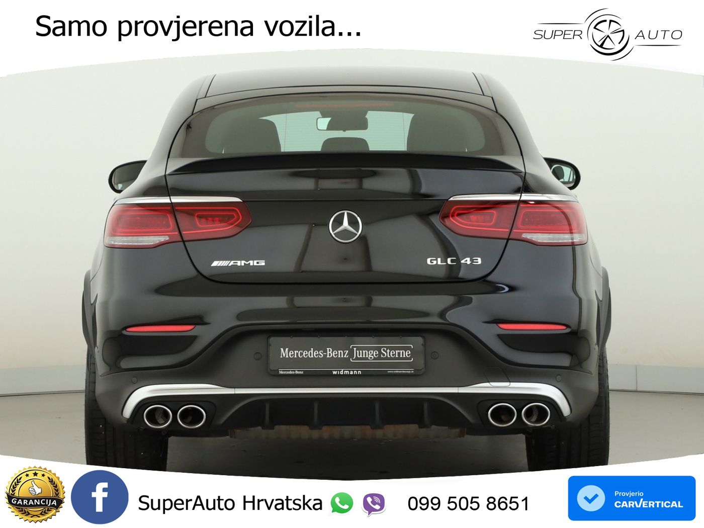 Mercedes GLC Coupe AMG 43 V6 (390 KS) 4MATIC TCT