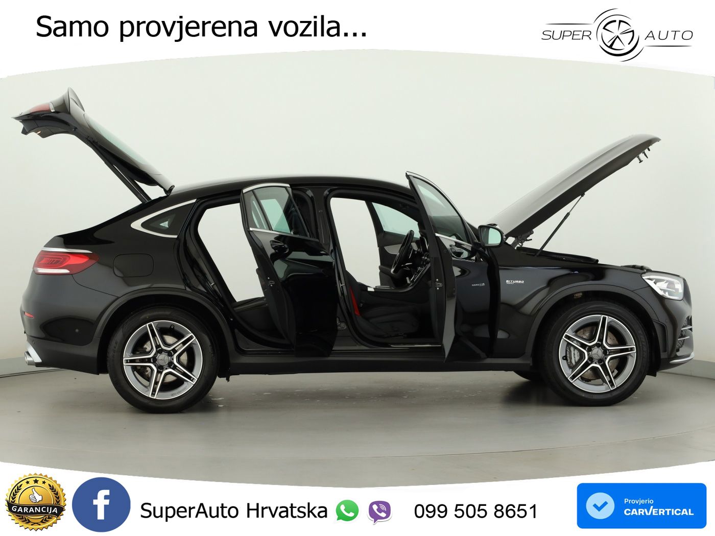 Mercedes GLC Coupe AMG 43 V6 (390 KS) 4MATIC TCT