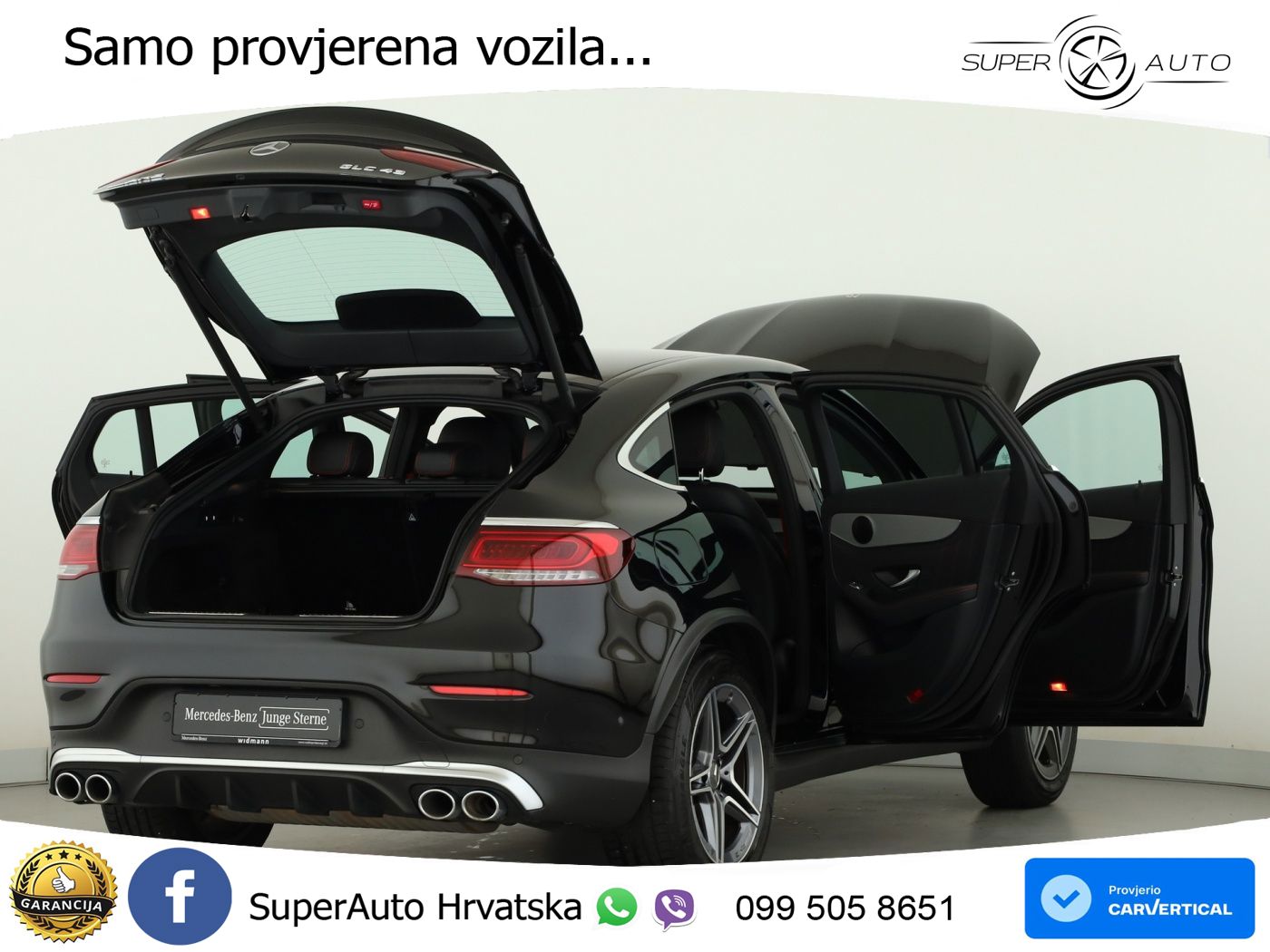 Mercedes GLC Coupe AMG 43 V6 (390 KS) 4MATIC TCT