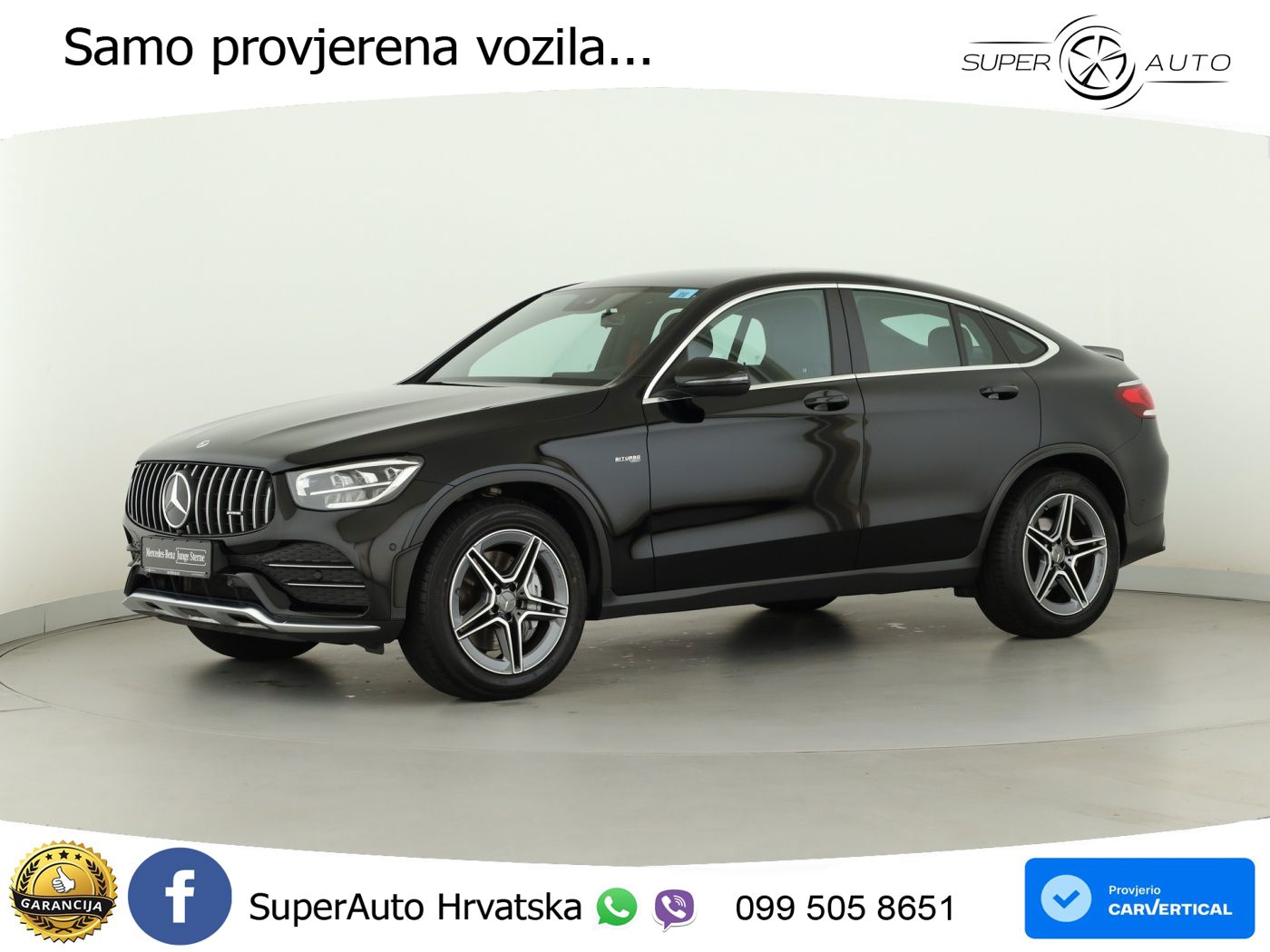 Mercedes GLC Coupe AMG 43 V6 (390 KS) 4MATIC TCT