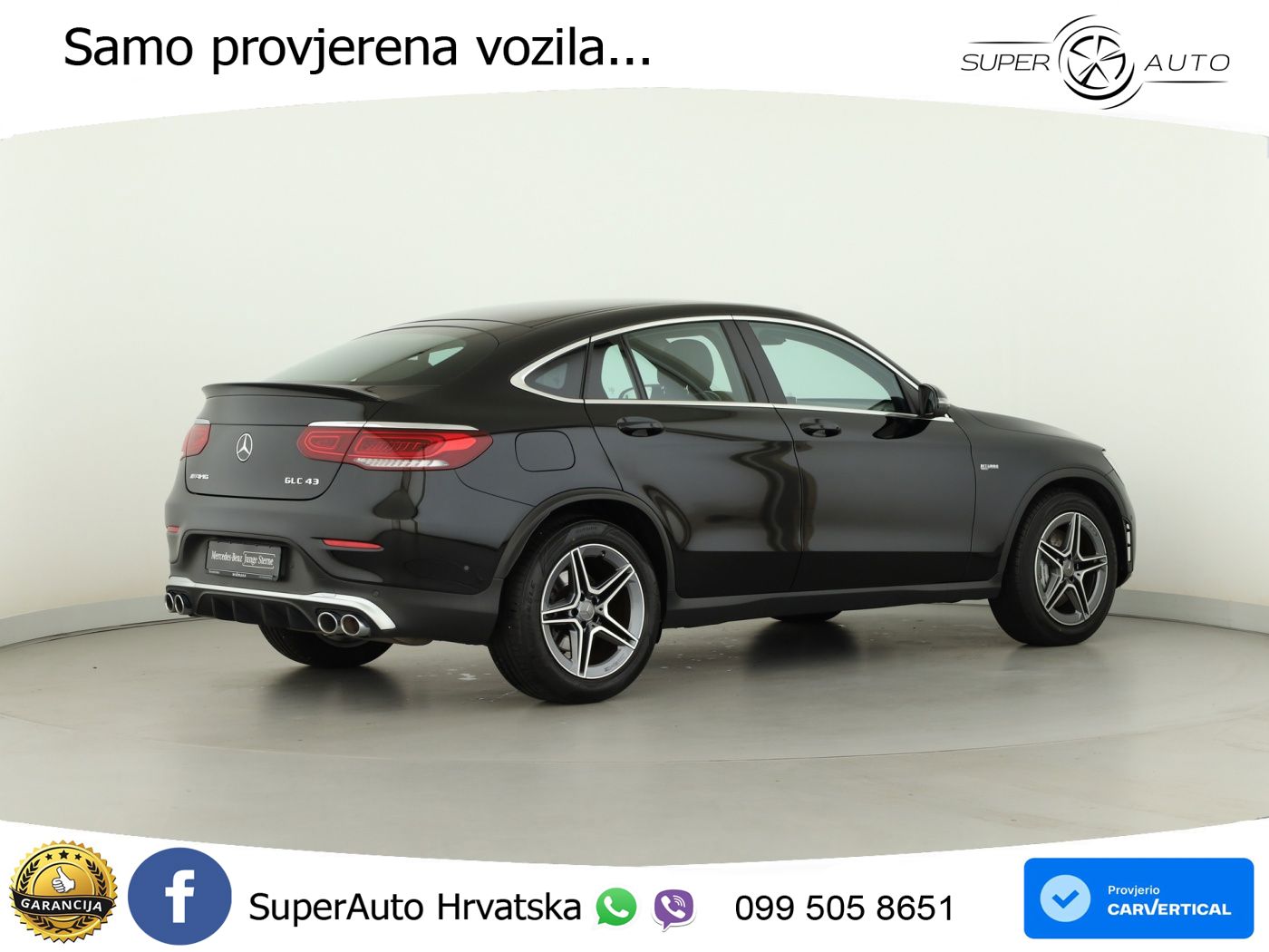 Mercedes GLC Coupe AMG 43 V6 (390 KS) 4MATIC TCT