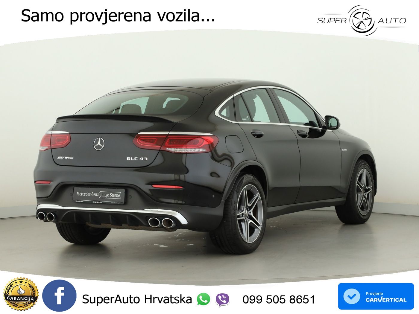 Mercedes GLC Coupe AMG 43 V6 (390 KS) 4MATIC TCT