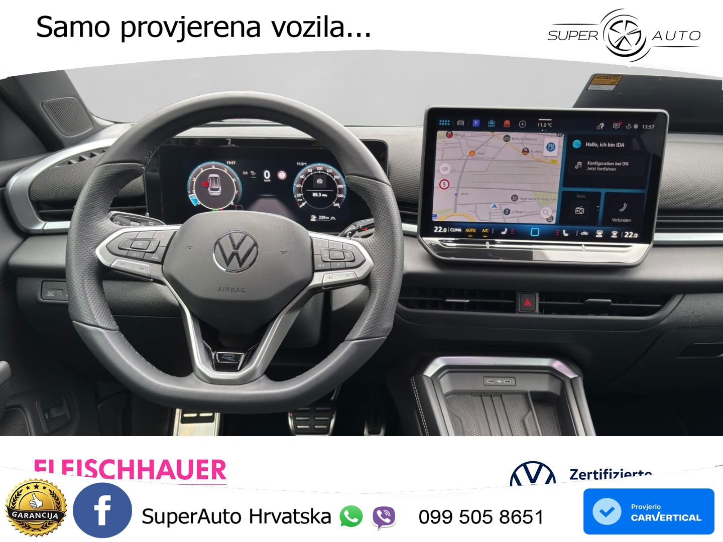 Volkswagen T-Roc 1.5 eTSI (150 KS)  DSG R-Line MATRIX+GR SJED+KAM