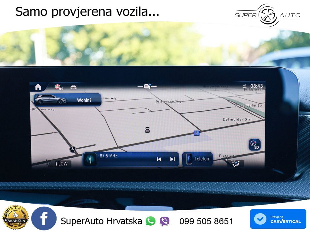 Mercedes-Benz A 200 7G-DCT LED+GR SJED+ACC