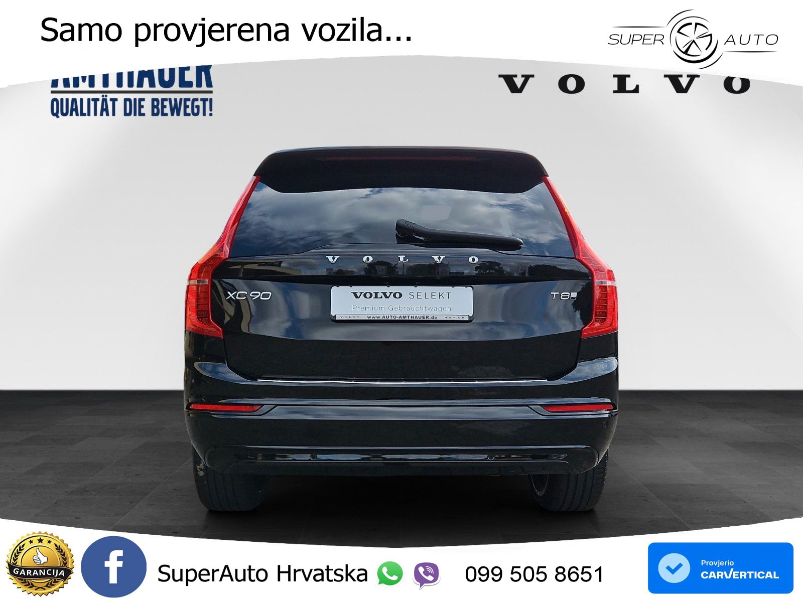 Volvo XC90 2.0 T8 AWD Automatic ACC+HEAD+4xGR SJED+360+PANO