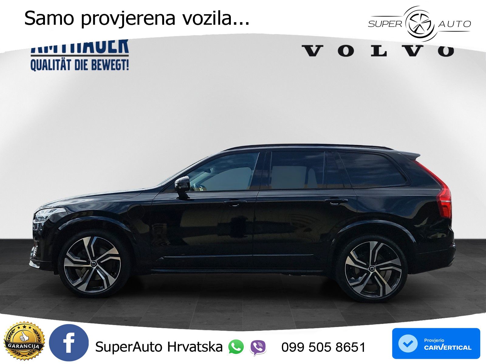 Volvo XC90 2.0 T8 AWD Automatic ACC+HEAD+4xGR SJED+360+PANO