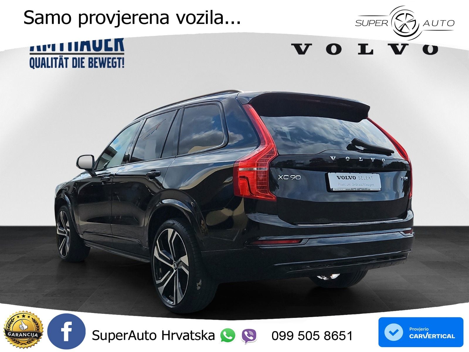 Volvo XC90 2.0 T8 AWD Automatic ACC+HEAD+4xGR SJED+360+PANO