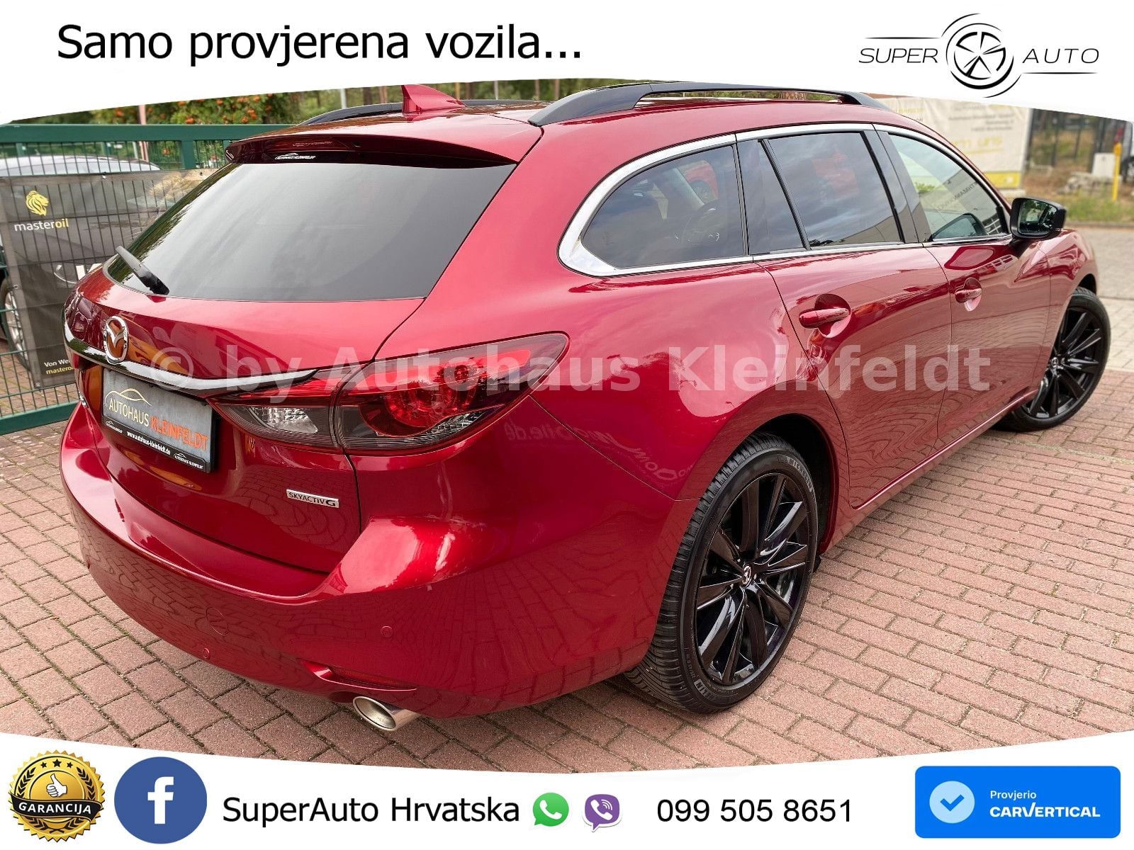 Mazda 6 Sport Combi 2.5 SKYACTIV-G (194 KS) SKYACTIV-Drive LED+GR SJED+ACC