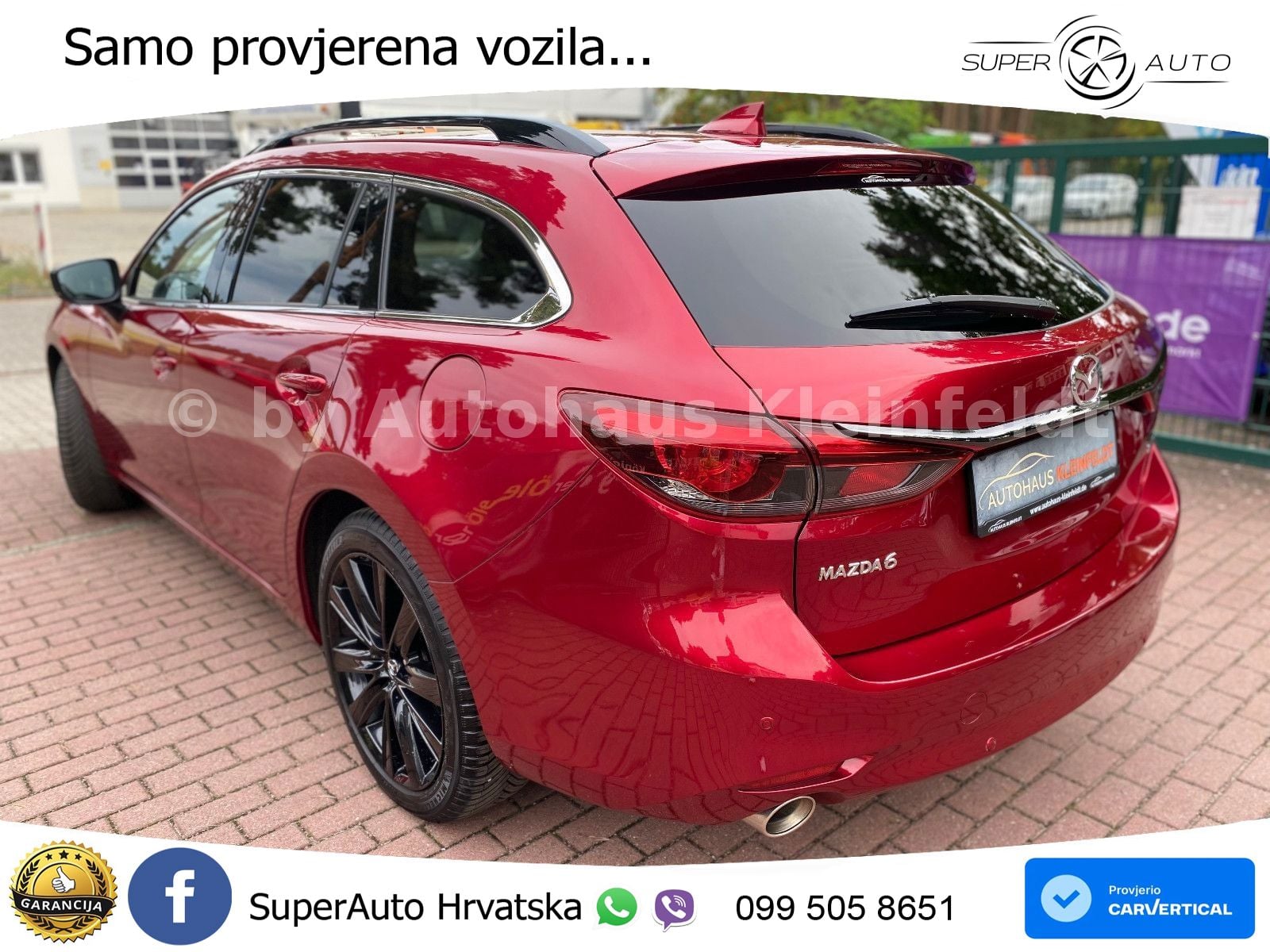 Mazda 6 Sport Combi 2.5 SKYACTIV-G (194 KS) SKYACTIV-Drive LED+GR SJED+ACC