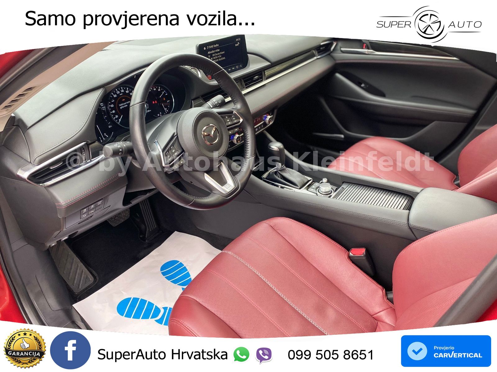 Mazda 6 Sport Combi 2.5 SKYACTIV-G (194 KS) SKYACTIV-Drive LED+GR SJED+ACC