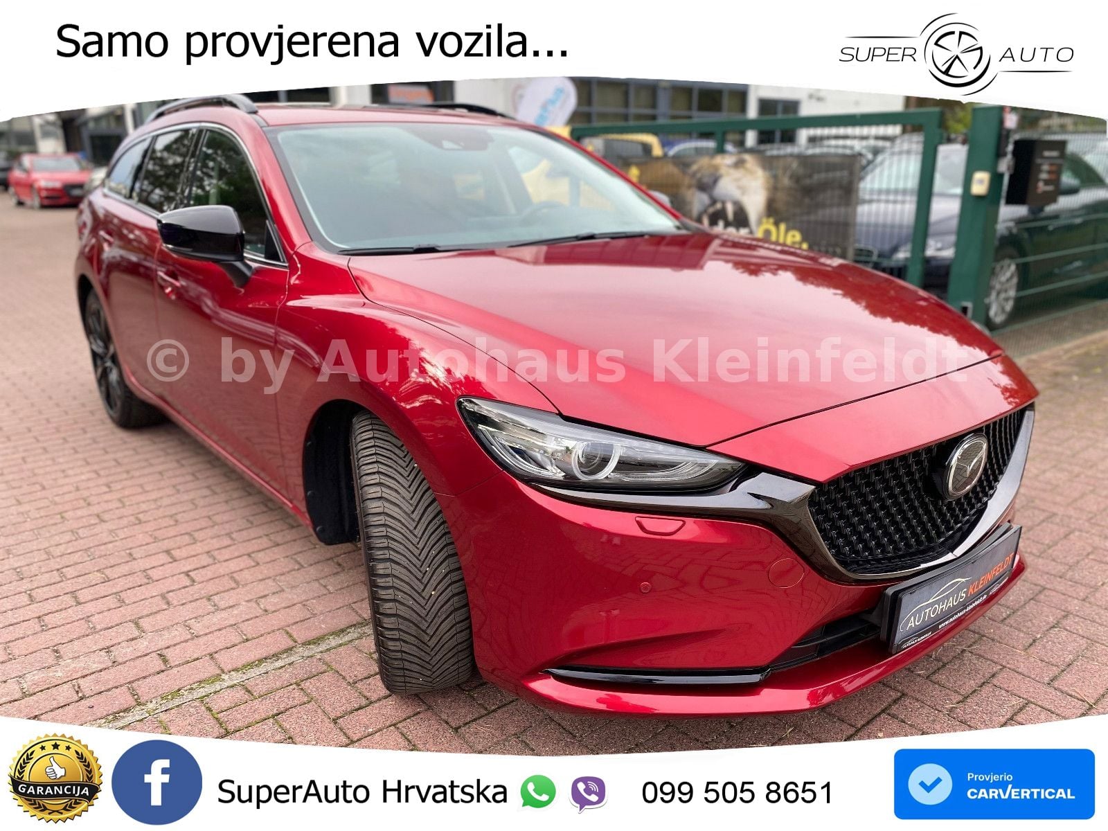 Mazda 6 Sport Combi 2.5 SKYACTIV-G (194 KS) SKYACTIV-Drive LED+GR SJED+ACC