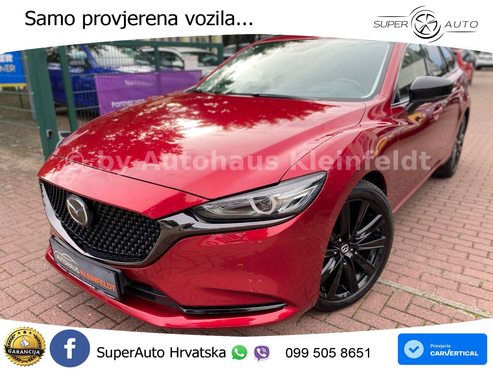 Mazda 6 Sport Combi 2.5 SKYACTIV-G (194 KS) SKYACTIV-Drive LED+GR SJED+ACC