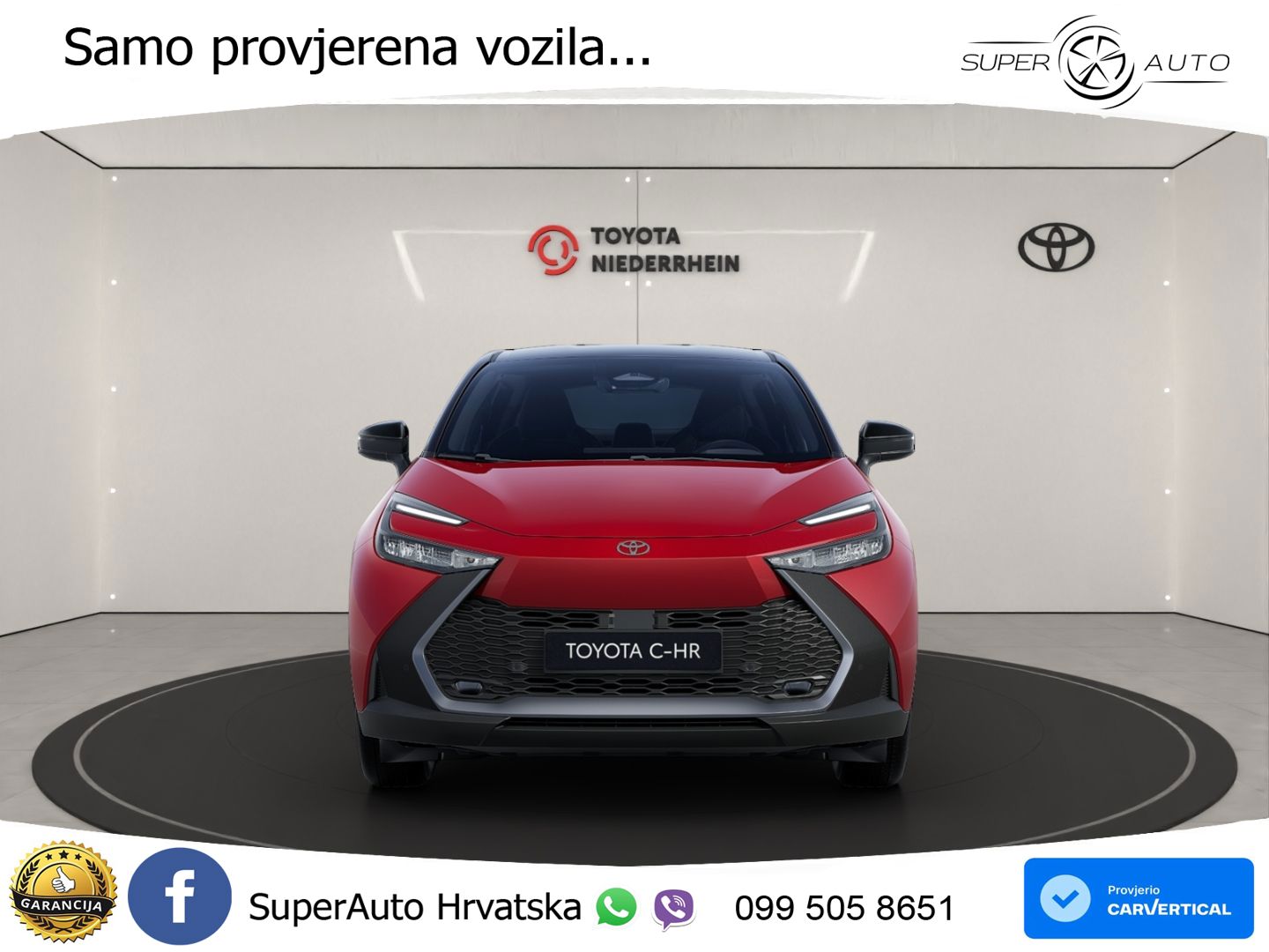 Toyota C-HR 1.8 (140 KS) Hybrid e-CVT Teamplayer LED+GR SJED+ACC