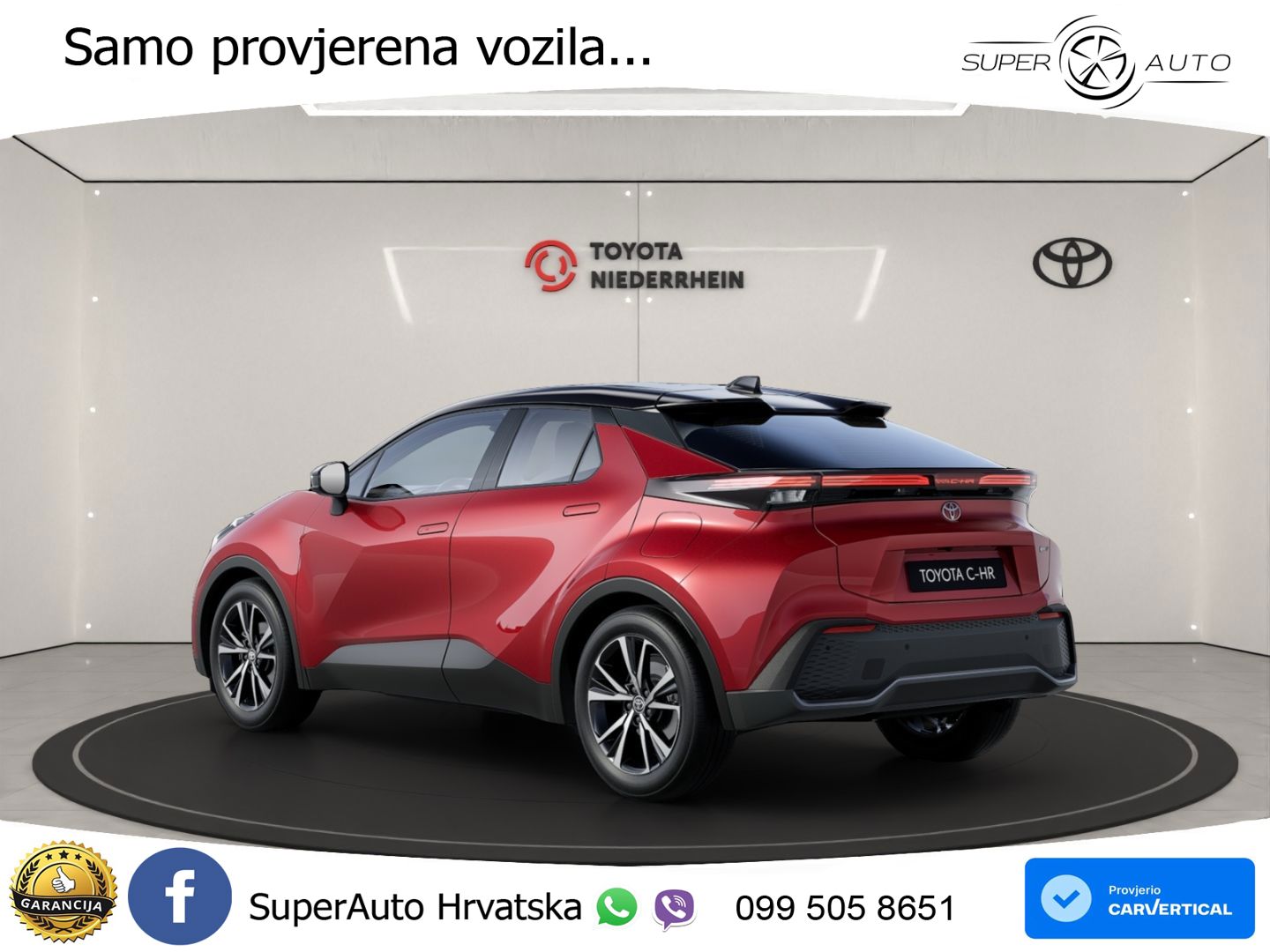 Toyota C-HR 1.8 (140 KS) Hybrid e-CVT Teamplayer LED+GR SJED+ACC