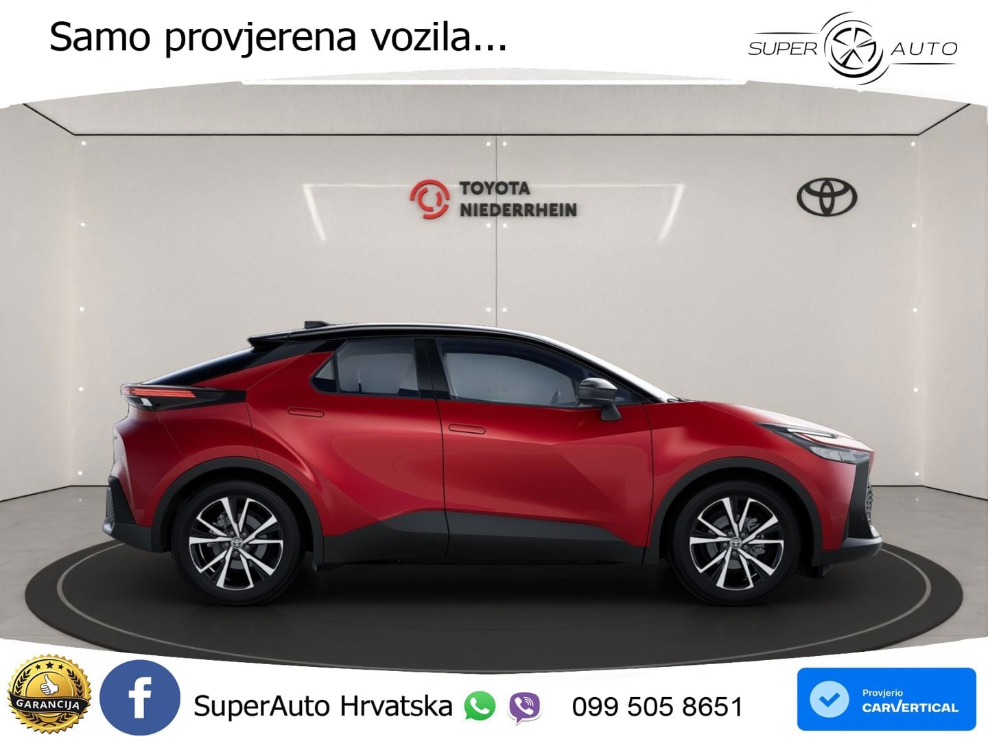 Toyota C-HR 1.8 (140 KS) Hybrid e-CVT Teamplayer LED+GR SJED+ACC