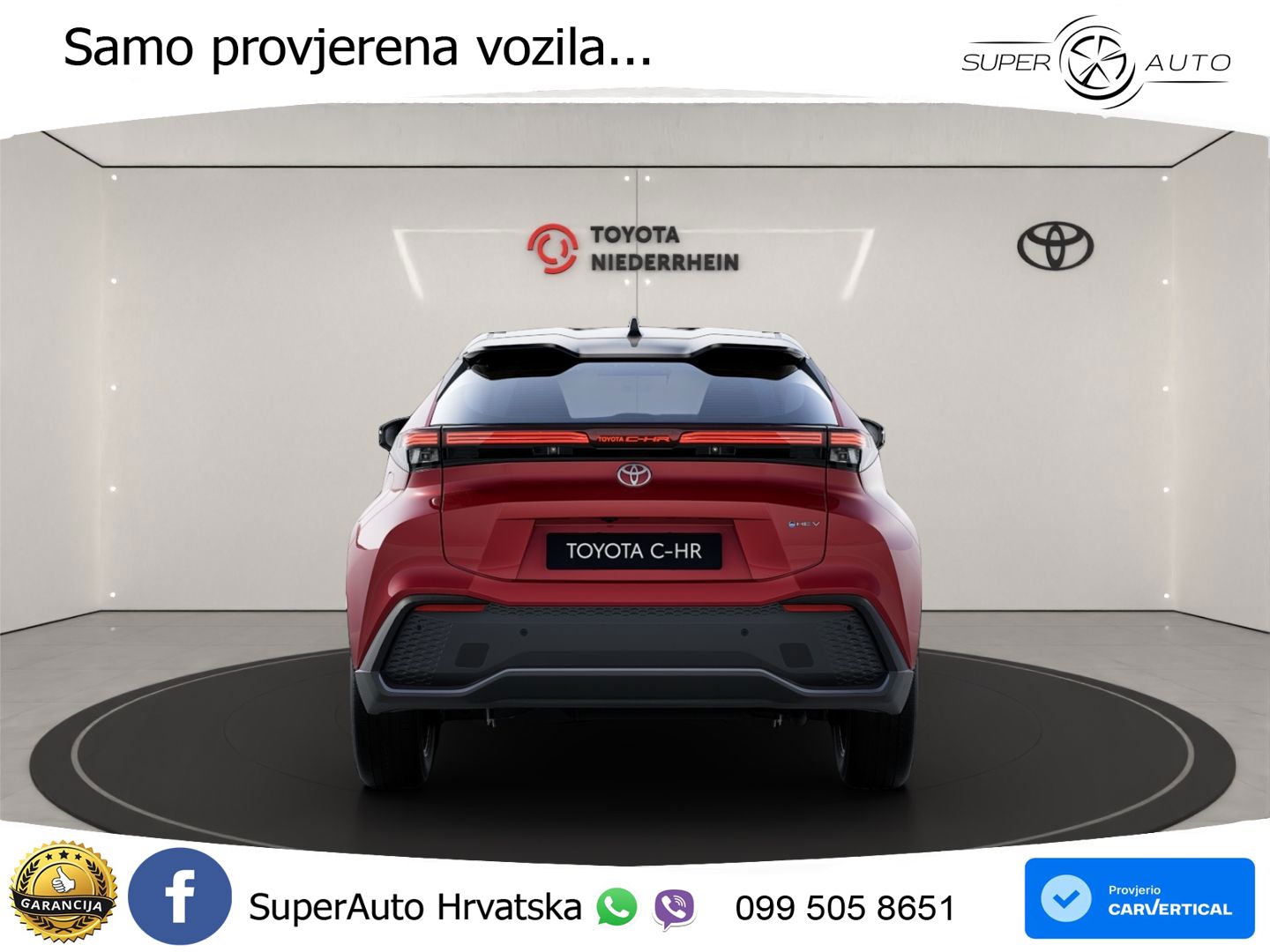 Toyota C-HR 1.8 (140 KS) Hybrid e-CVT Teamplayer LED+GR SJED+ACC
