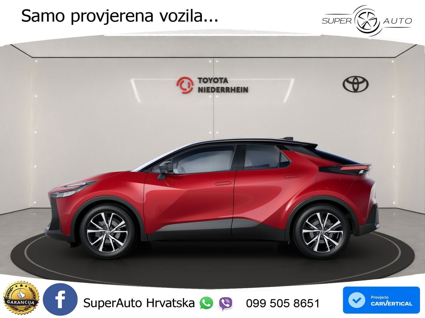 Toyota C-HR 1.8 (140 KS) Hybrid e-CVT Teamplayer LED+GR SJED+ACC