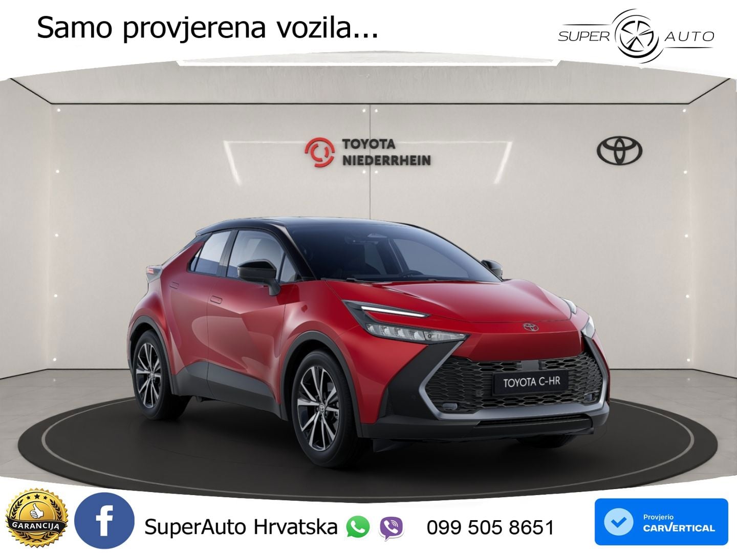 Toyota C-HR 1.8 (140 KS) Hybrid e-CVT Teamplayer LED+GR SJED+ACC