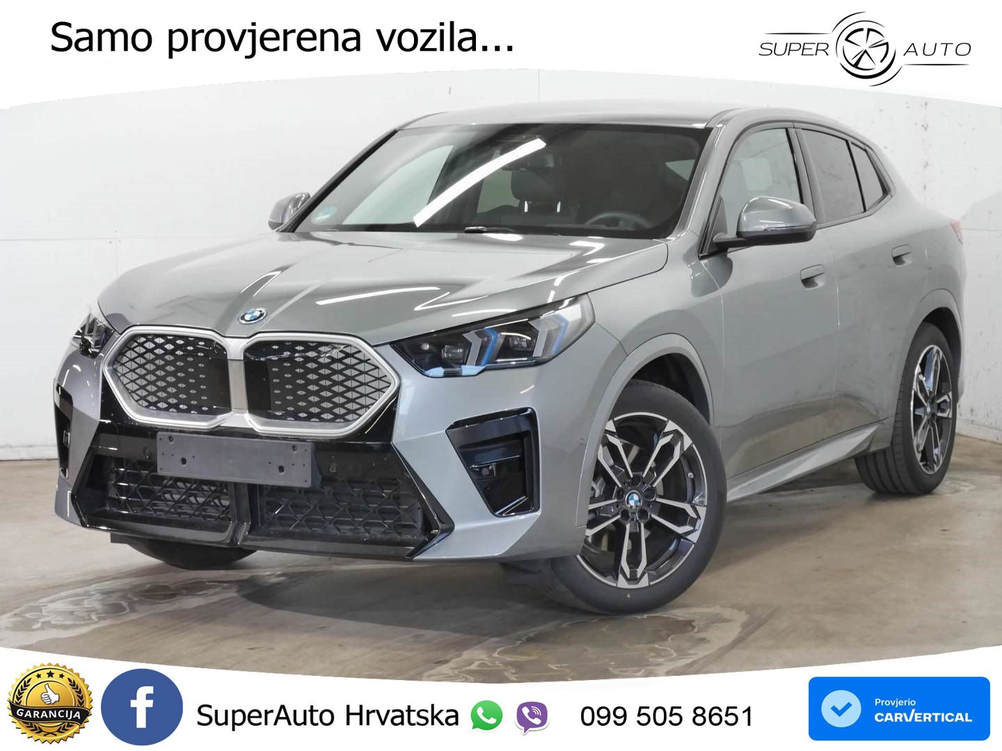 BMW iX2 66.5 kWh (313 KS) xDrive30 M Sport LED+GR SJED+ACC