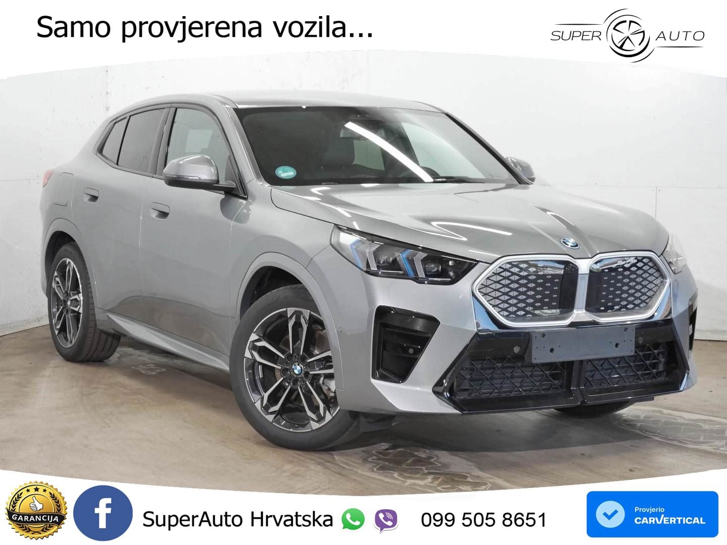 BMW iX2 66.5 kWh (313 KS) xDrive30 M Sport LED+GR SJED+ACC