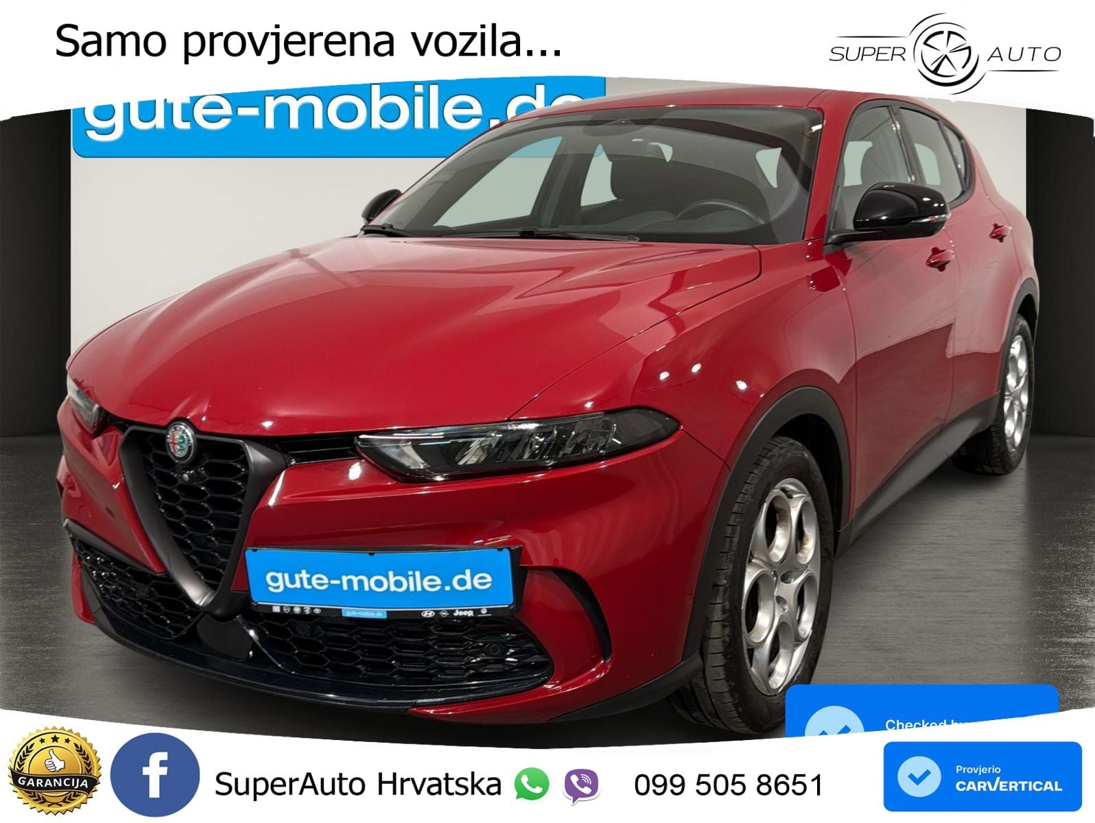 Alfa Romeo Tonale 1.5 Turbo (130 KS) 48V-Hybrid TCT LED+GR SJED+ACC