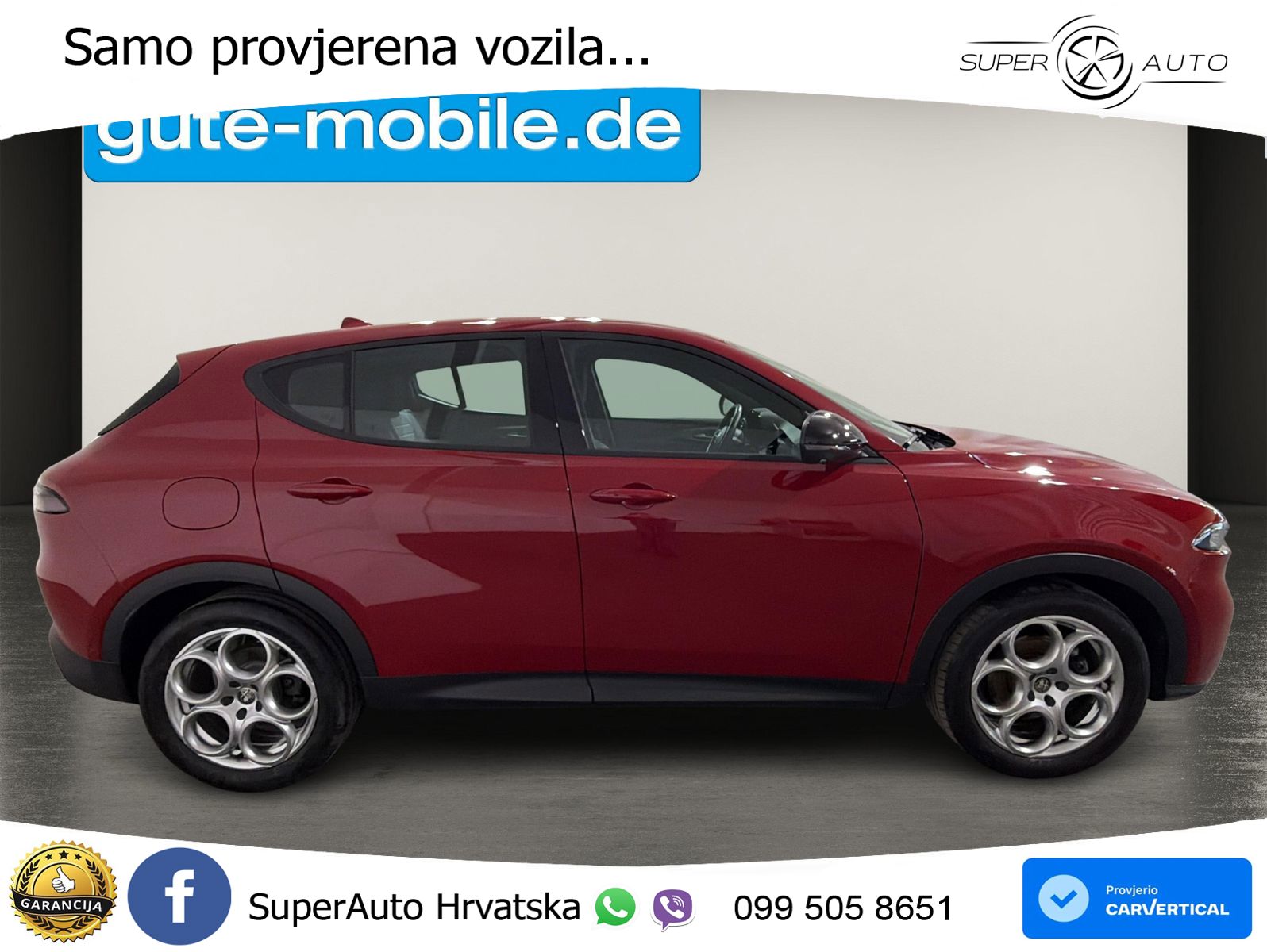 Alfa Romeo Tonale 1.5 Turbo (130 KS) 48V-Hybrid TCT LED+GR SJED+ACC