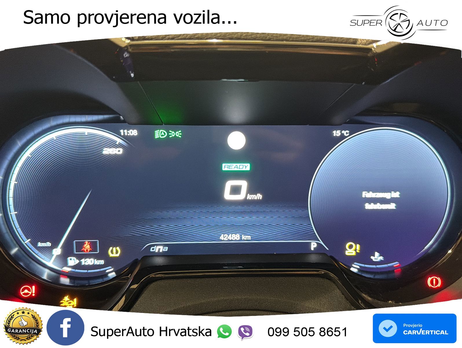 Alfa Romeo Tonale 1.5 Turbo (130 KS) 48V-Hybrid TCT LED+GR SJED+ACC
