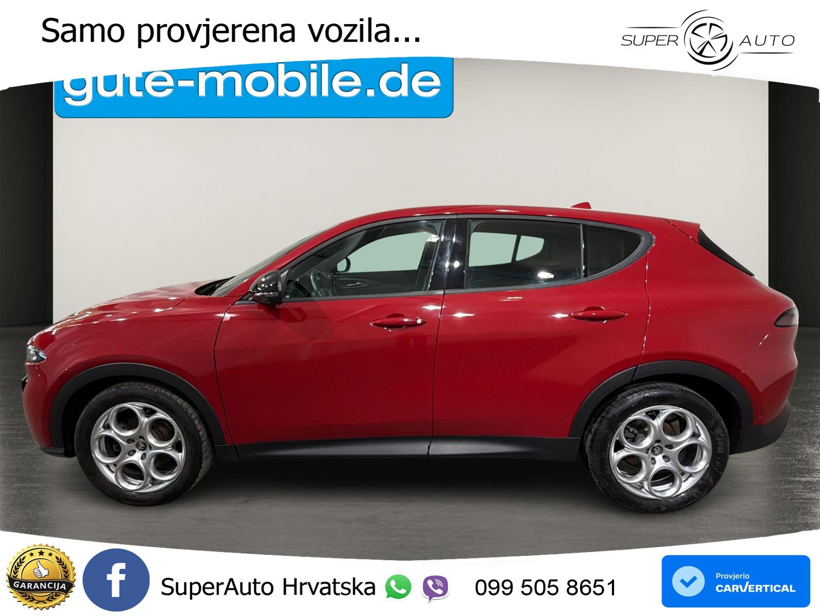 Alfa Romeo Tonale 1.5 Turbo (130 KS) 48V-Hybrid TCT LED+GR SJED+ACC