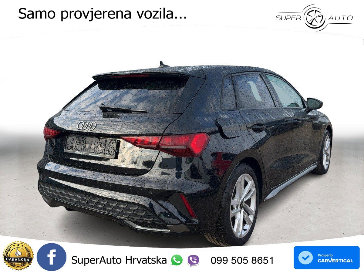 Audi A3 35 TFSI (150 KS) S tronic S line LED+GR SJED+ACC