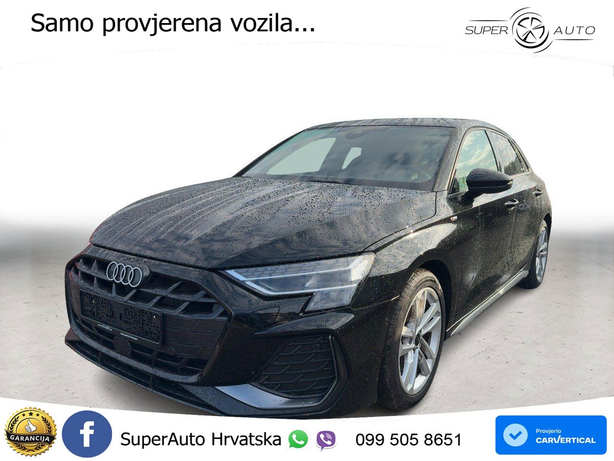 Audi A3 35 TFSI (150 KS) S tronic S line LED+GR SJED+ACC