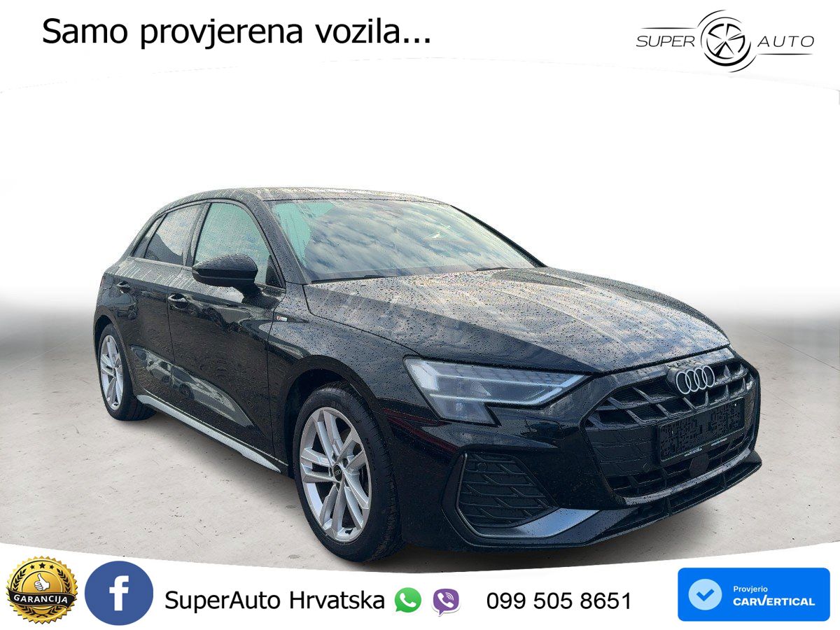 Audi A3 35 TFSI (150 KS) S tronic S line LED+GR SJED+ACC