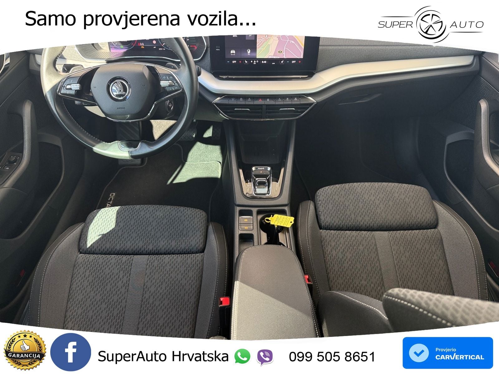 Škoda Octavia Combi 2.0 TDI (150 KS) 4x4 DSG LED+GR SJED+ACC