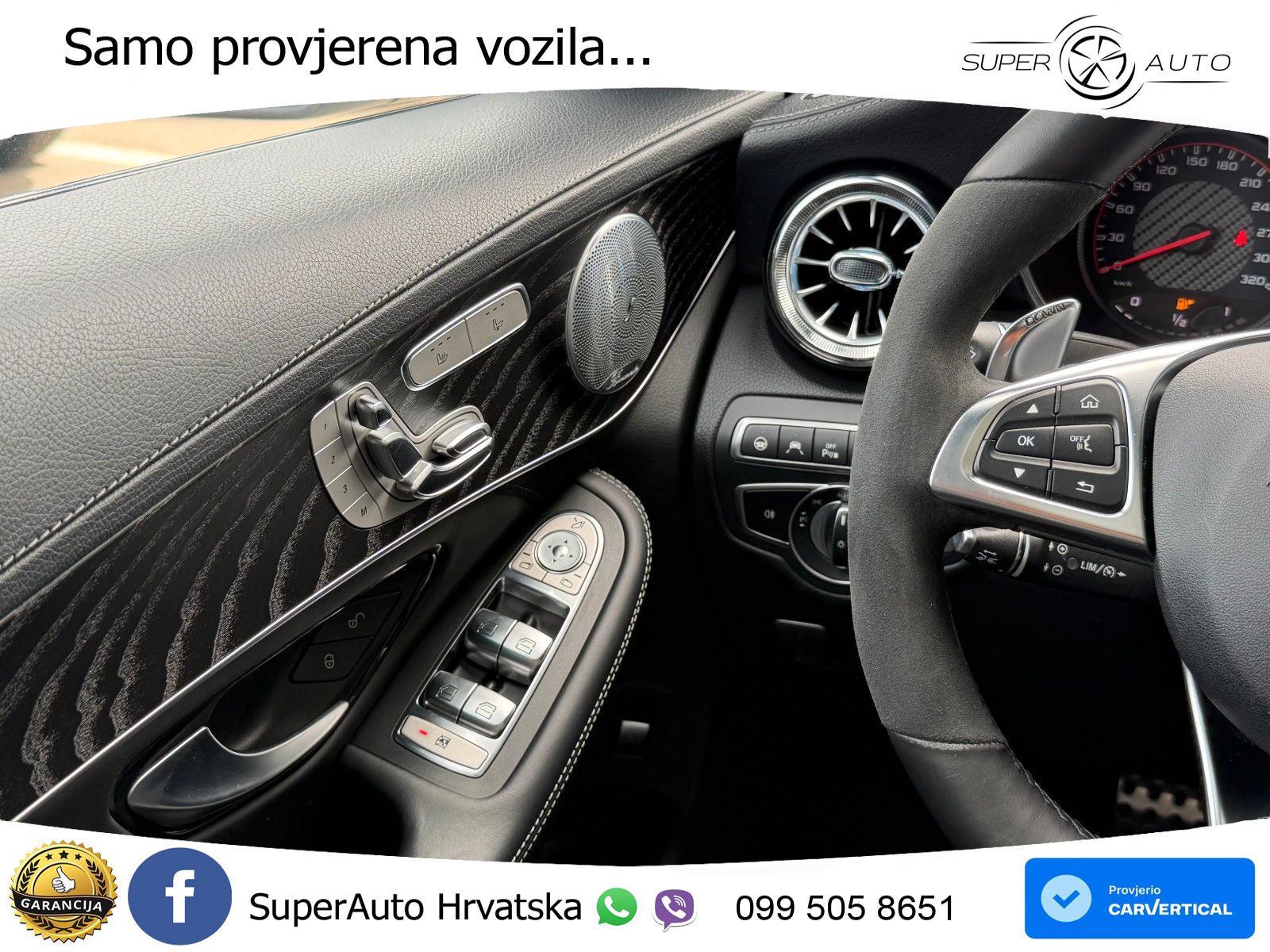 Mercedes GLC Coupe AMG 63 S (510 KS) 4MATIC+ MCT ZRAČNI+ACC+4xGR SJED+KAM