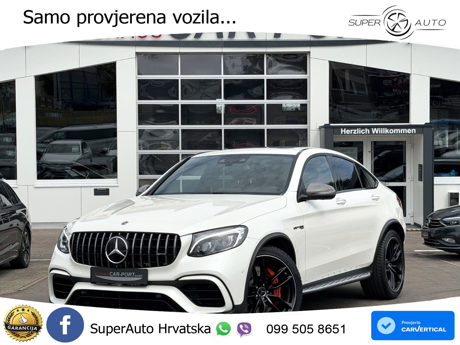 Mercedes GLC Coupe AMG 63 S (510 KS) 4MATIC+ MCT ZRAČNI+ACC+4xGR SJED+KAM