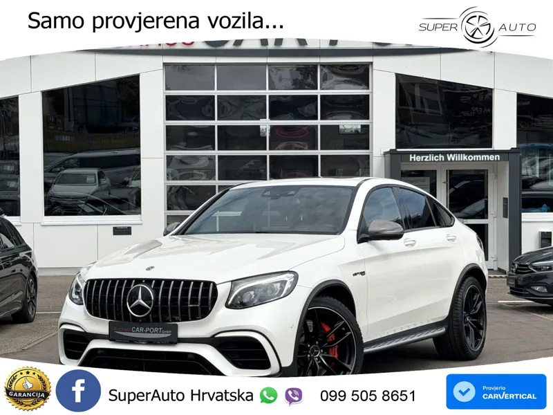 Mercedes GLC Coupe AMG 63 S (510 KS) 4MATIC+ MCT ZRAČNI+ACC+4xGR SJED+KAM