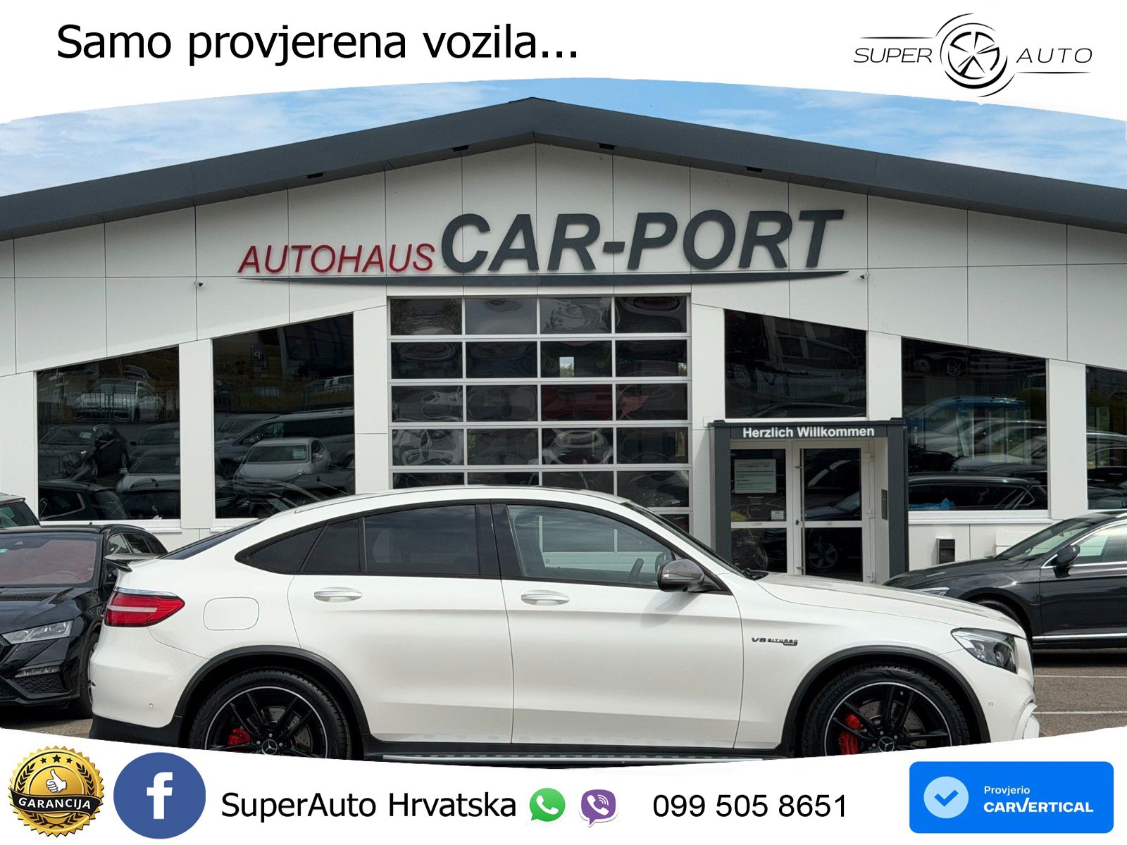 Mercedes GLC Coupe AMG 63 S (510 KS) 4MATIC+ MCT ZRAČNI+ACC+4xGR SJED+KAM