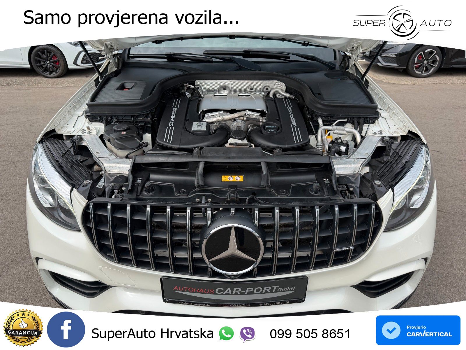 Mercedes GLC Coupe AMG 63 S (510 KS) 4MATIC+ MCT ZRAČNI+ACC+4xGR SJED+KAM