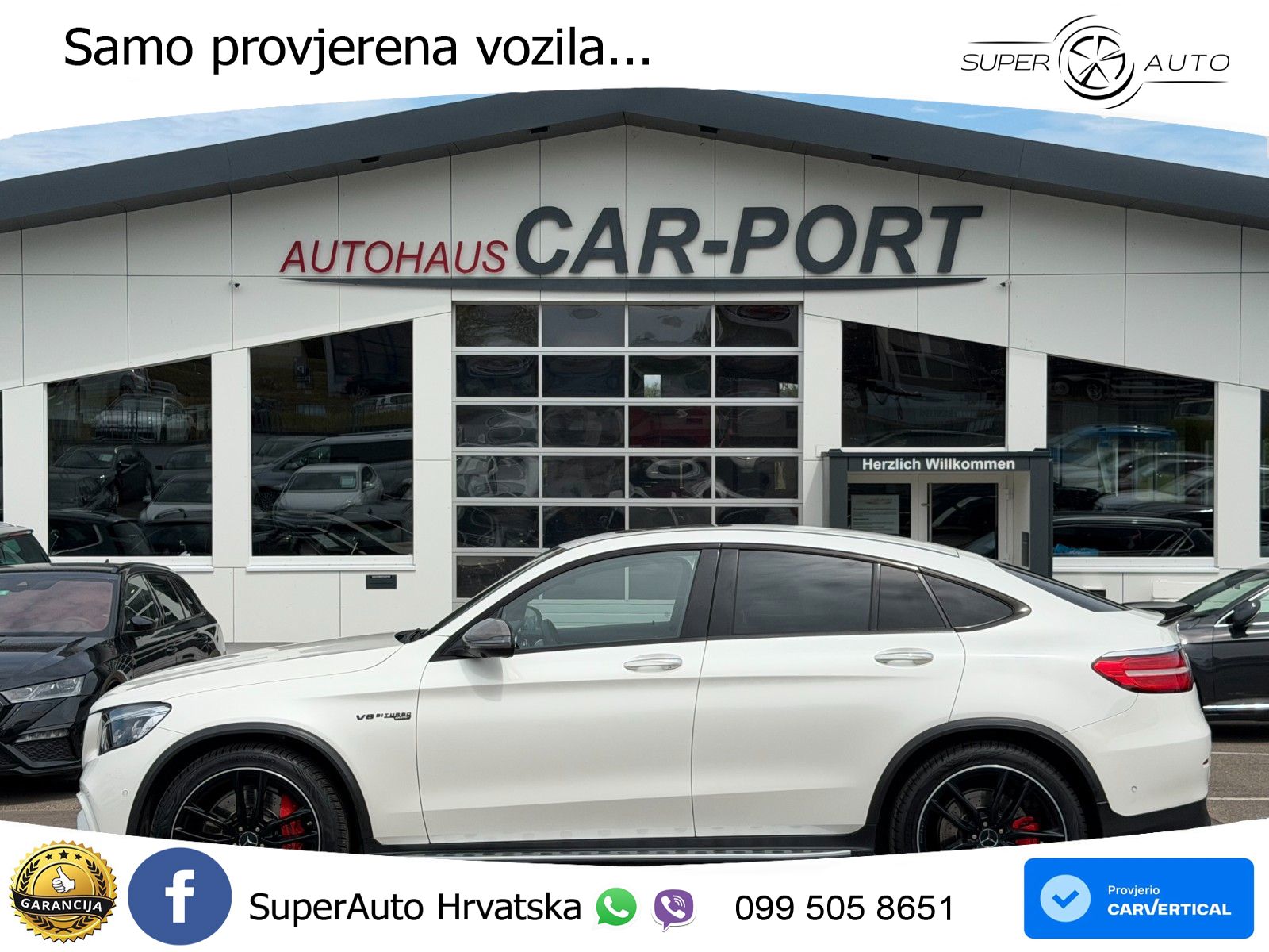 Mercedes GLC Coupe AMG 63 S (510 KS) 4MATIC+ MCT ZRAČNI+ACC+4xGR SJED+KAM