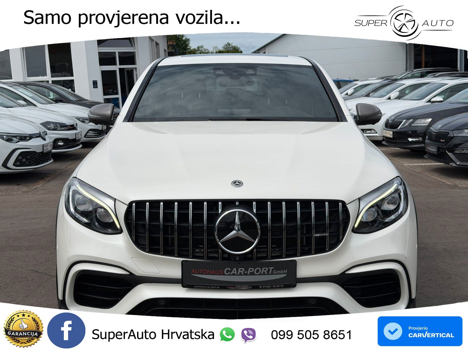 Mercedes GLC Coupe AMG 63 S (510 KS) 4MATIC+ MCT ZRAČNI+ACC+4xGR SJED+KAM